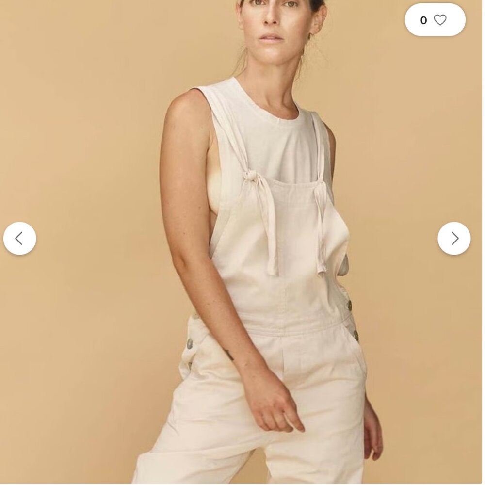 Acacia Cropped Overalls